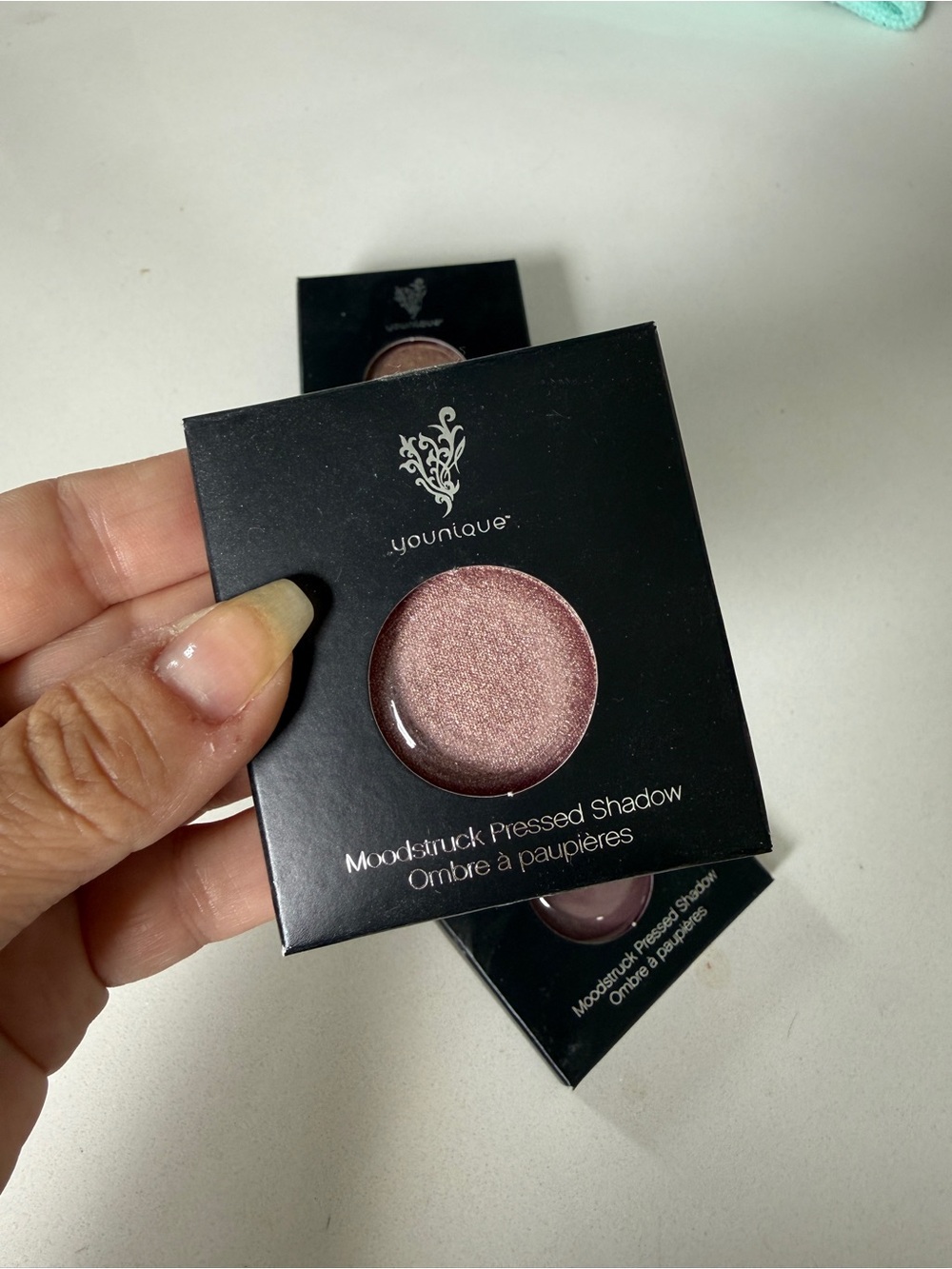 Younique Moodstruck Pressed Shadow - SLICK - Shimmery Rose Gold